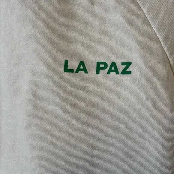 La Paz Cunha All Court Sweatshirt - Ecru | Garmentory Size Small - Picture 3 of 8
